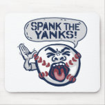 Spank the Yanks Outrageous Baseball Mouse Pad