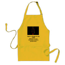Spare a thought for the COOKWithout me... aprons by PS_DESIGNS Spare a thought for the COOKWithout me... aprons