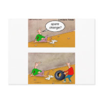 Spare Change: Offbeat Funny Cartoon Gifts & Tees postcards