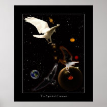 "SPARK OF CREATION"  Raven Poster