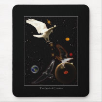 "Spark of Creation" White Raven Gifts mousepads