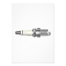 Spark Plug Personalized Announcements