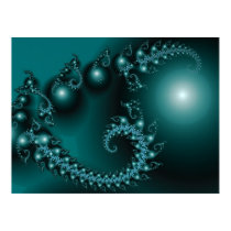 Sparkle 3 Abstract Fractal Fine Art Poster
