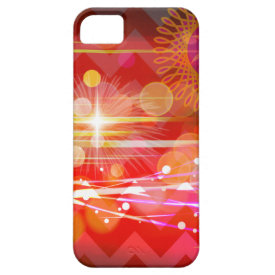 Sparkle and Shine Chevron Light Rays Abstract Case For iPhone 5/5S