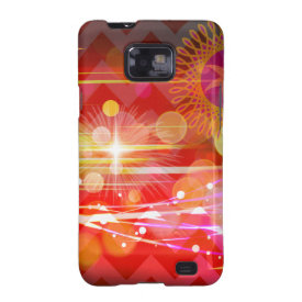Sparkle and Shine Chevron Light Rays Abstract Galaxy SII Cover
