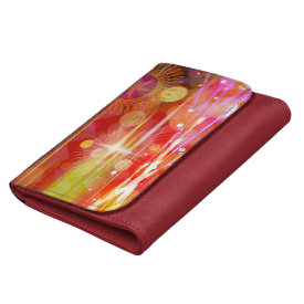 Sparkle and Shine Chevron Light Rays Abstract Wallets