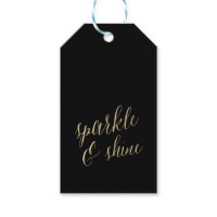 SPARKLE AND SHINE Gift Tags Pack Of Gift Tags