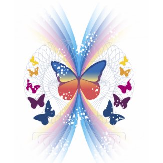 sparkle.butterfly shirt