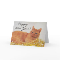 Sparkle Cat 2009 Happy New Year Card by Victoreeah Sparkle Cat 2009 Happy New Year Card
