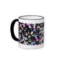 sparkle flower 3 mugs by Derico sparkle flower 3 mugs