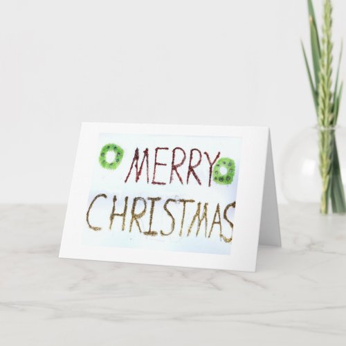 Sparkle Merry Christmas card