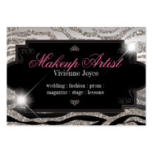 Sparkle & Shine Zebra : Business Cards