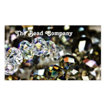 Sparkling Beads Business Cards business cards