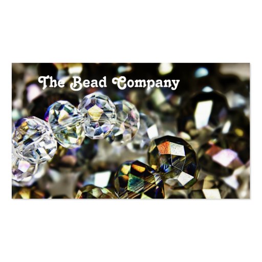 Sparkling Beads Business Cards