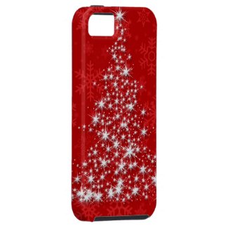 Sparkling Christmas Tree iPhone 5 Cases