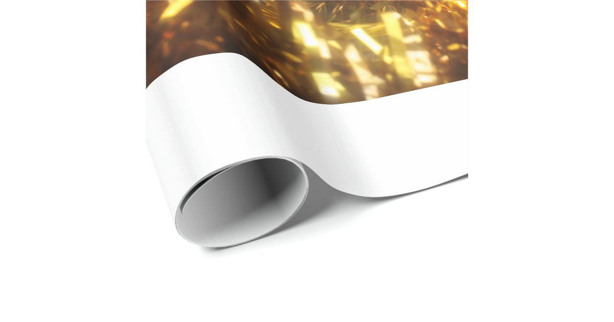 Sparkling Christmas Wrapping Paper Zazzle