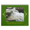Sparkling Creeks calendars