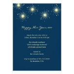 Sparkling Fireworks New Year's Eve Party Invites invitations
