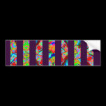 Sparkling Flowers bumper stickers