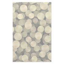 Sparkling Golden Polka Dots Customized Stationery