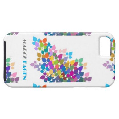Sparkling Leave's iPhone 5/5s Vibe Case Mate iPhone 5/5S Case