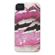 Sparkling Lip Gloss Phone Case Iphone 4 Covers