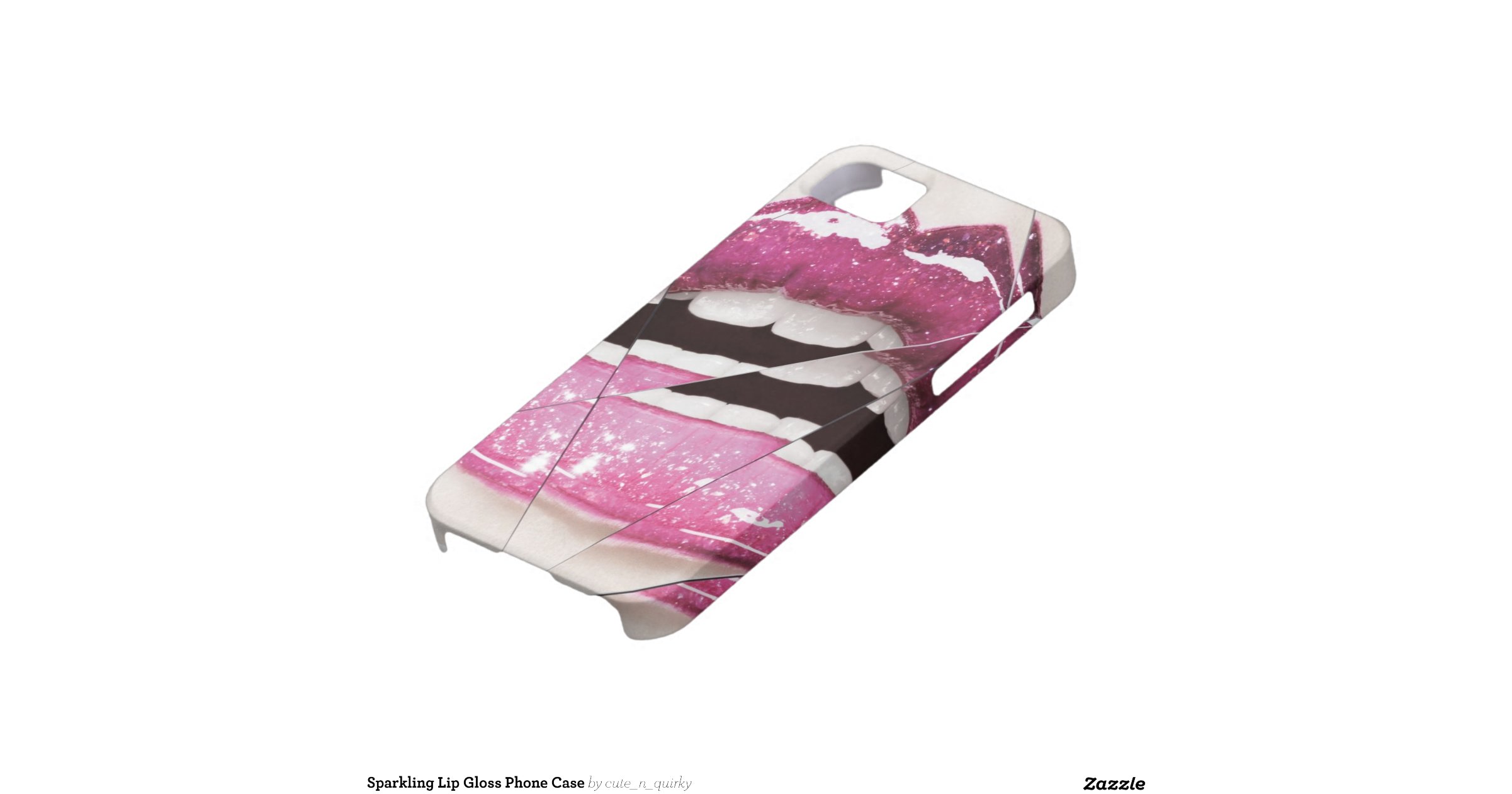 Sparkling Lip Gloss Phone Case iPhone 5 Covers Zazzle