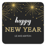 Sparkling Night New Year's Eve Party Stickers stickers