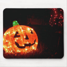 Sparkling Orange Mouse Pads