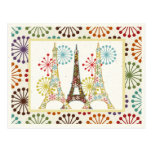 Sparkling Paris Post Card