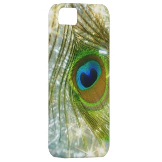 Sparkling Peacock Feather iPhone 5 Case