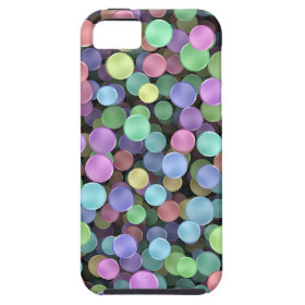 Sparkling Rainbow Polka Dots iPhone 5 Case