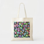 Sparkling Rainbow Polka Dots Tote Bag