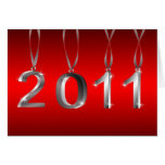 Sparkling Silver 2011 Holiday Greeting Cards