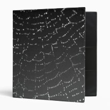 Sparkling Spiderweb Binders