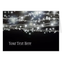 Sparkling Stars greeting Card