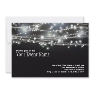 Sparkling Stars Invitation