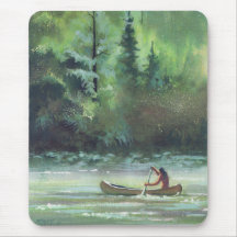 SPARKLING WATERS by SHARON SHARPE Mouse Pads