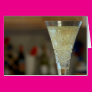 Sparkling White Wine Greeting Card
