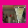 Sparkling White Wine Postcard