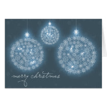 xmas, christmas, snow, snowflakes, glow, christmas decorations, decorations, balls, sparkles, light, stars, december, winter, holidays, Card with custom graphic design
