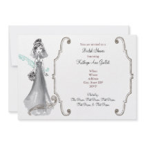 "Sparkly Bride" Bridal Shower Invitation by tartgoods "Sparkly Bride" Bridal Shower Invitation