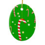 Sparkly Candy Canes Ornament