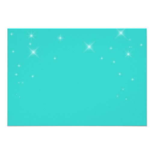 Sparkly Glitter Teal Bachelorette Party Invitation