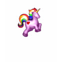 Sparkly rainbow unicorn of happiness t-shirts