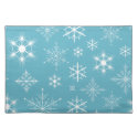 Sparkly Snowflakes Placemat