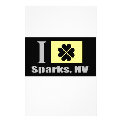 Sparks, NV Fan Goods Personalized Stationery