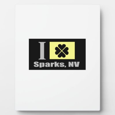 Sparks, NV Fan Goods Plaque