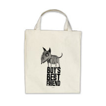 Sparky: Boy's Best Friend Canvas Bag