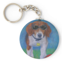 Sparky Dog Cool Dog Key Chains